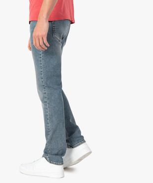 Jean homme coupe slim aspect délavé vue3 - GEMO (HOMME) - GEMO