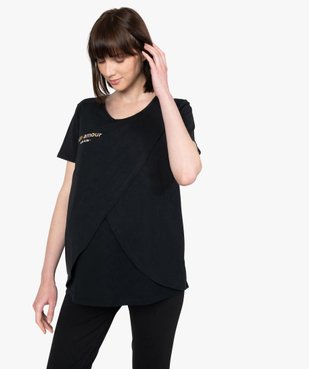 Tee-shirt de grossesse et d'allaitement à motifs vue1 - Nikesneakers (MATER) - Nikesneakers