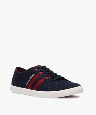 Tennis homme en toile à bandes contrastées – Jack & Jones vue2 - JACK & JONES - Nikesneakers