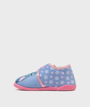 Chaussons en velours à scratch moelleux imprimé fille - Stitch vue3 - LILO & STITCH - GEMO