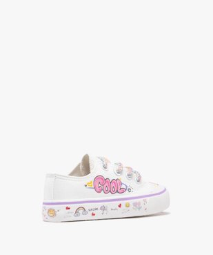 Baskets basses en toile imprimées fille vue5 - LOVELY WINGS GEMO FOR GOOD - GEMO