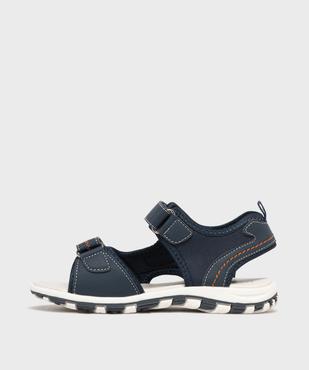 Sandales sportswear à double scratch garçon - 5 Miles vue3 - 5 MILES - GEMO