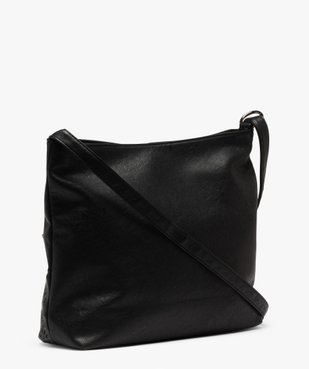 Sac besace femme à motifs ajourés et bride ajustable vue2 - GEMO (ACCESS) - GEMO