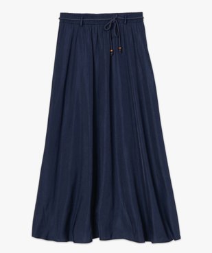 Jupe femme longue fluide et satinée vue4 - GEMO(FEMME PAP) - GEMO