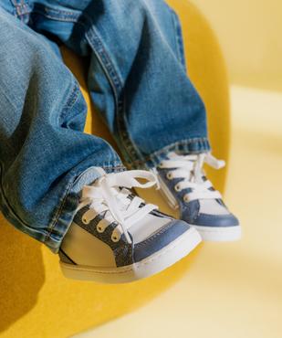 Boots à lacets et zip bébé garçon - BUGGY SHOES vue7 - BUGGY - GEMO