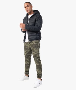 Doudoune homme fine avec capuche vue5 - GEMO 4G HOMME - GEMO