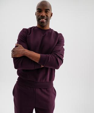 Sweat avec intérieur molletonné homme vue1 - GEMO 4G HOMME - GEMO