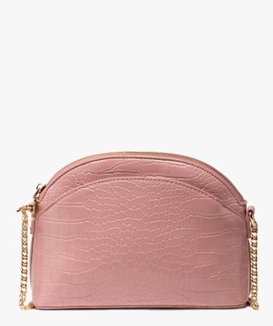 Sac femme paste là bandoulière chaîne dorée vue1 - GEMO (ACCESS) - GEMO