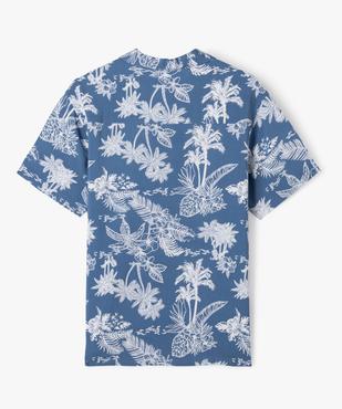 Chemise à manches courtes à motifs garçon vue3 - GEMO 4G GARCON - GEMO