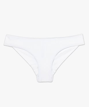 Bas de maillot de bain femme forme shorty uni vue4 - GEMO (PLAGE) - GEMO
