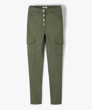 Pantalon fille Ultra Skinny avec poches à rabat vue1 - GEMO (JUNIOR) - GEMO