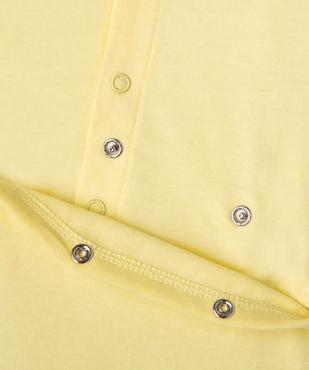 Pyjama dors-bien en coton avec motif sur le buste bébé garçon vue3 - GEMO(BB COUCHE) - GEMO