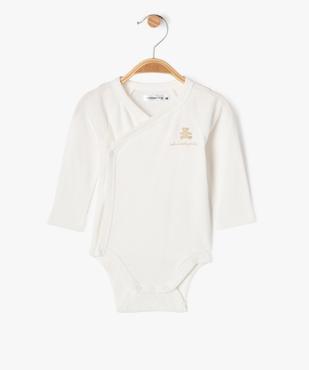 Ensemble 3 pièces salopette et body bébé fille - LuluCastagnette vue5 - LULUCASTAGNETTE - GEMO