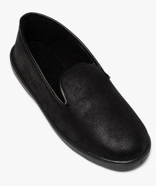 Chaussons homme unis style charentaises vue5 - Nikesneakers(HOMWR HOM) - Nikesneakers