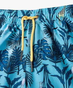Short de bain garçon avec motifs de la savane vue2 - GEMO (ENFANT) - GEMO