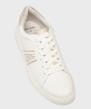 Baskets basses avec touches métallisées femme - Valentina Baldano vue6 - VALENTINA BALDA - GEMO