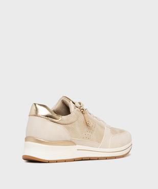 Sneakers compensées avec détails brillants femme - Valentina Baldano vue5 - VALENTINA BALDA - GEMO