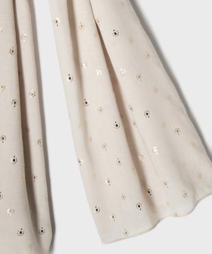 Foulard à motifs pailletés femme vue2 - GEMO (ACCESS) - GEMO