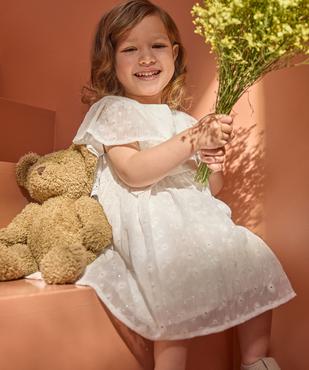 Robe de cérémonie à volants bébé fille - LuluCastagnette vue2 - LULUCASTAGNETTE - GEMO