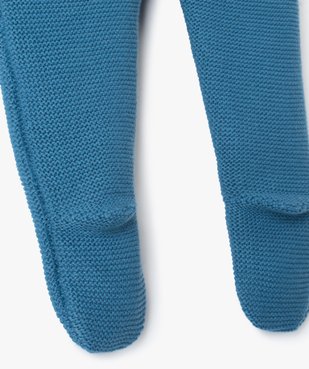 Pantalon bébé à pieds en maille tricotée - LuluCastagnette vue2 - LULUCASTAGNETTE - GEMO