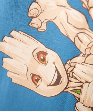 Tee-shirt garçon à manches courtes imprimé Grut devant et dos - Marvel vue2 - GROOT - GEMO