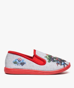 Chaussons garçon à enfiler imprimés - Avengers vue1 - AVENGERS - GEMO