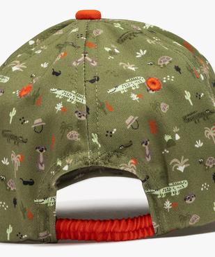 Casquette à motifs animaux de la jungle bébé garçon vue3 - GEMO 4G BEBE - GEMO