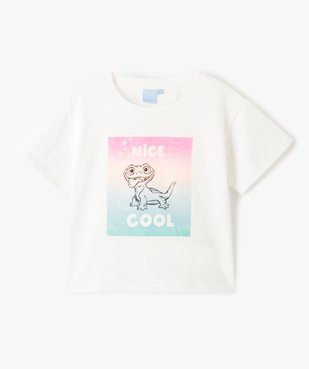 Tee-shirt fille large avec motif – La Reine des Neiges vue2 - DISNEY DTR - GEMO
