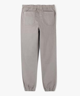 Pantalon style jogger 4 poches garçon vue3 - GEMO 4G GARCON - GEMO