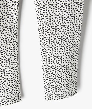 Leggings fille imprimé vue2 - GEMO C4G FILLE - GEMO