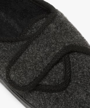 Chaussons homme à fermeture scratch vue6 - GEMO(HOMWR HOM) - GEMO
