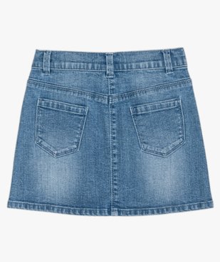 Jupe fille en jean extensible vue5 - GEMO (ENFANT) - GEMO