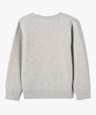 Sweat garçon molletonné à motifs vue4 - GEMO (ENFANT) - GEMO
