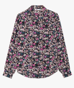 Chemise femme à motifs fleuris vue4 - GEMO(FEMME PAP) - GEMO