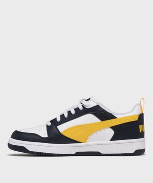 Baskets Rebound V6 Low SD à lacets homme - Puma vue3 - PUMA - GEMO