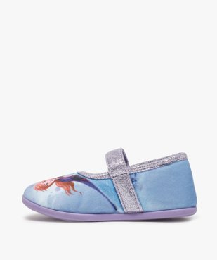 Chaussons fille en forme de ballerines Reine des Neige vue3 - REINE DES NEIGE - GEMO