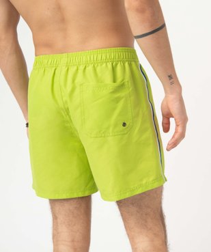 Short de bain homme look sportswear vue3 - GEMO (PLAGE) - GEMO