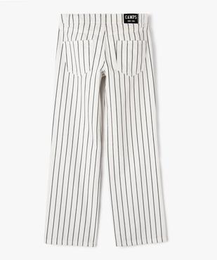 Pantalon ample à rayures fille - Camps United vue3 - CAMPS UNITED - GEMO