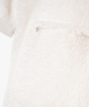 Hoodie en maille peluche enfant vue2 - GEMO (ENFANT) - GEMO