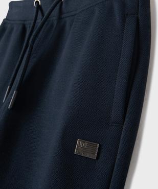 Pantalon de jogging en maille piquée garçon - LuluCastagnette vue2 - LULUCASTAGNETTE - GEMO