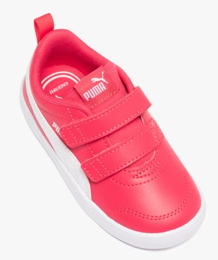 Tennis fille bicolores à scratch – Puma Courtflex vue5 - PUMA - Nikesneakers