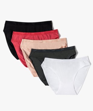 Culottes femme en coton stretch (lot de 2) – Les Pockets Dim vue1 - DIM - GEMO