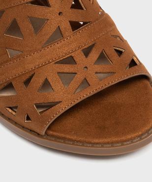 Bottines ouvertes devant et talon femme - Valentina Baldano vue6 - VALENTINA BALDA - GEMO