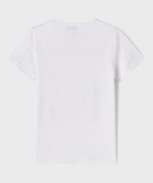 Tee-shirt manches courtes en jersey de coton imprimé garçon - SuperMario vue4 - MARIOKART - GEMO