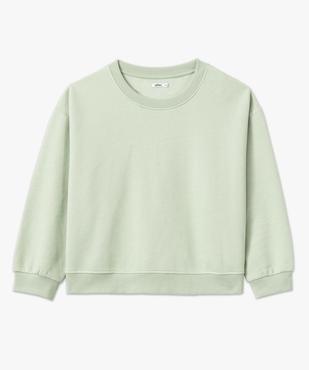 Sweat loose en molleton doux femme grande taille vue4 - GEMO (G TAILLE) - GEMO