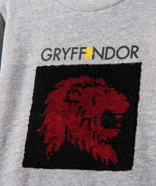 Sweat garçon avec motif en sequins réversibles – Harry Potter vue2 - HARRY POTTER - GEMO