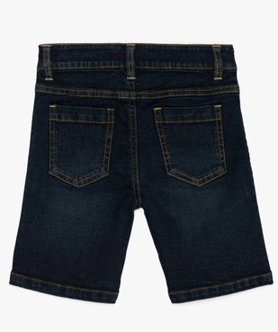 Bermuda garçon en jean coupe Regular vue3 - GEMO (ENFANT) - GEMO