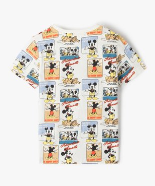 Tee-shirt garçon imprimé all over Mickey - Disney vue3 - DISNEY DTR - GEMO