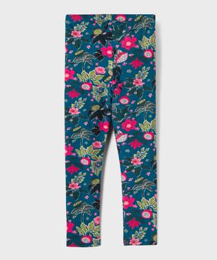 Legging imprimé à taille élastiquée fille vue3 - GEMO (ENFANT) - GEMO