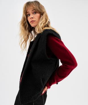 Gilet sans manches coupe oversize femme vue2 - GEMO(FEMME PAP) - GEMO